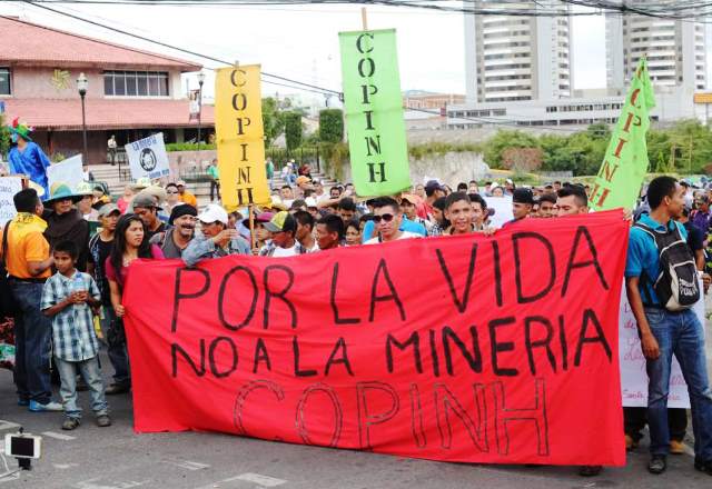 Protesta popular en Honduras